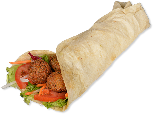 Falafel Png - Dürüm (500x373), Png Download