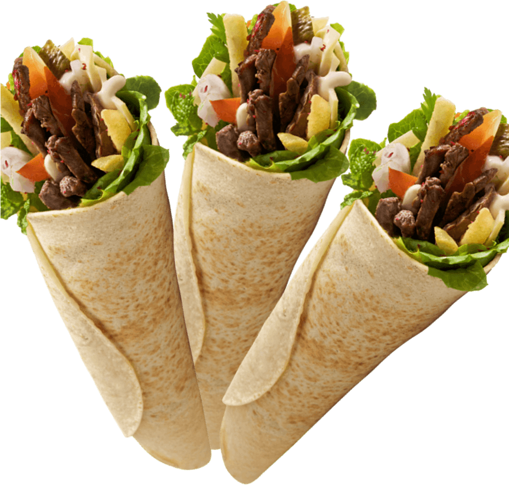 Grilled Vegetable Wrap - Grill Shawarma (1000x1000), Png Download