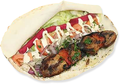Lamb Tikka - Fast Food (447x338), Png Download