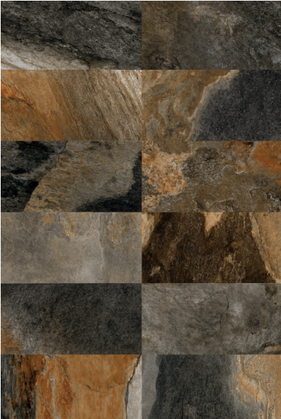 Kohomie Slate Glazed Porcelain 30cmx60cm Kitchen And - Halcon Komy Stone (600x600), Png Download