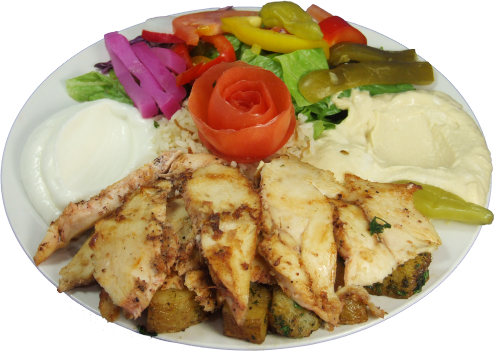 Shawarma Chicken Copy - Shawarma (1024x749), Png Download