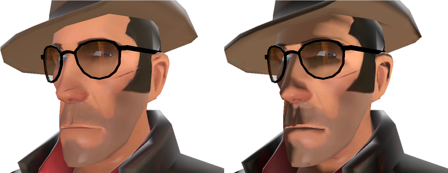 But Not Grotesque Or Overdone, Something That Will - Tf2 Sniper Face Scar (1560x570), Png Download