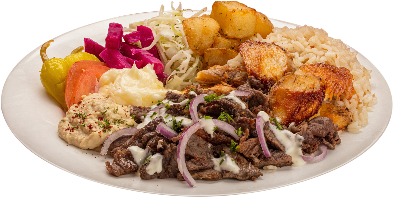 Shawarma Combo - Boustan (1920x1280), Png Download