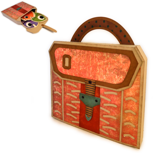 Creel 3d Thin Box - Handbag (600x600), Png Download