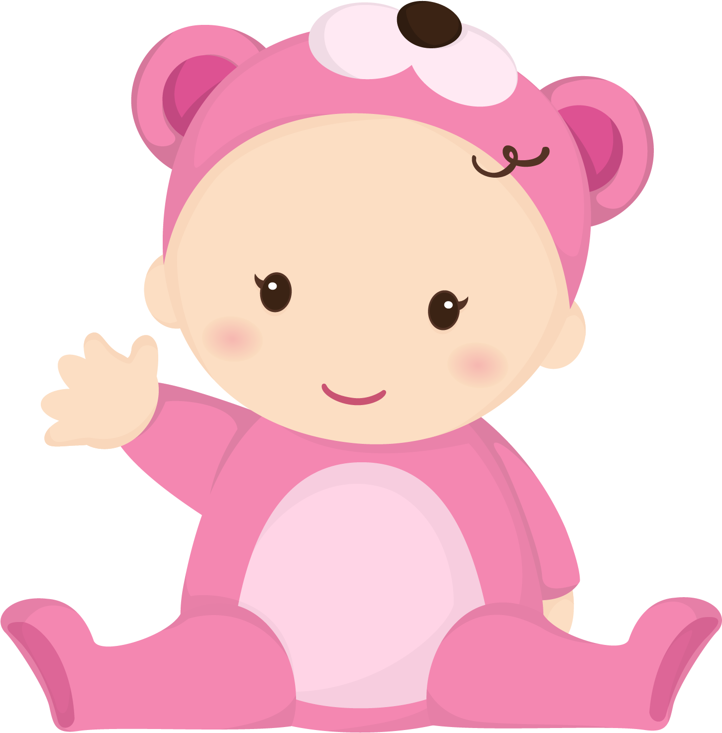 Bebês Png - Baby Girl Png (1500x1500), Png Download