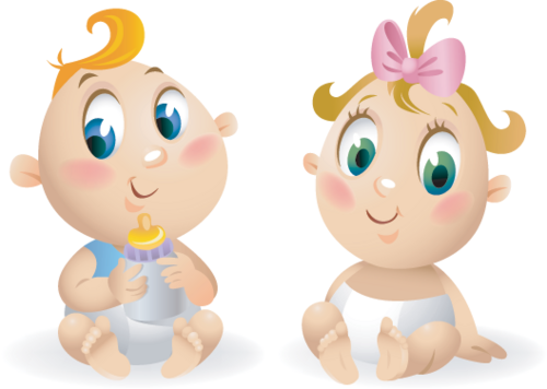 Bebes Png (500x356), Png Download