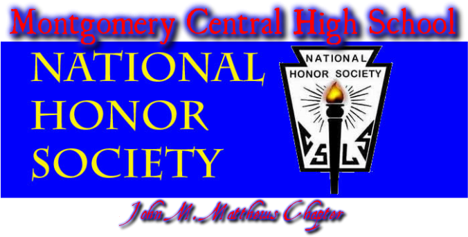 Montgomery Central High School National Honor Society - National Honor Society (722x378), Png Download