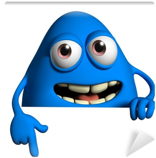 Alien Cartoon 3d (400x400), Png Download