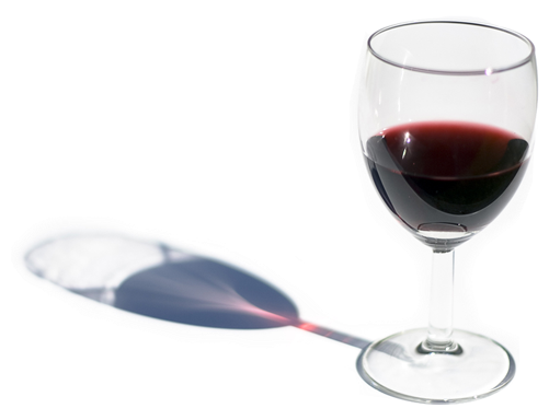 Los Taninos En El Vino - Wine Glass (500x385), Png Download