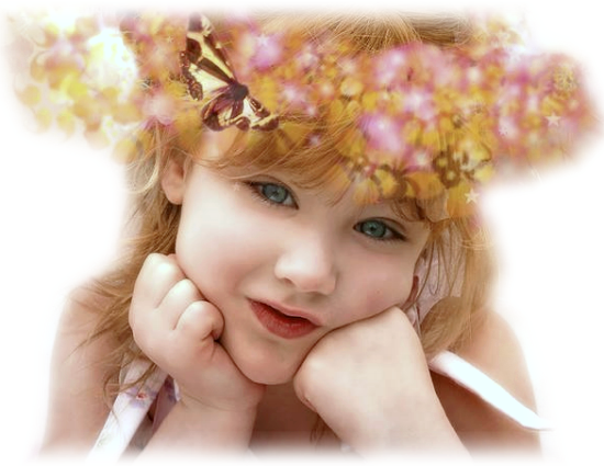 Tubes Bebes Feeriques Pngpour Vos Creations - Child (550x425), Png Download