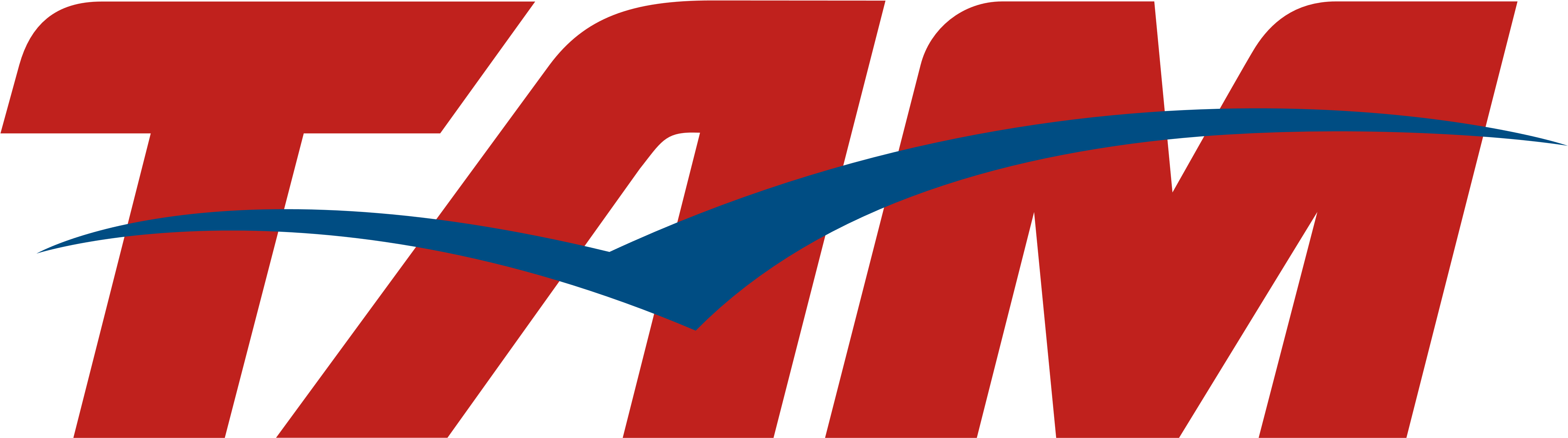 Lan And Tam Airlines, Tam Linhas Aéreas - Tam Airlines Logo Png (5000x1400), Png Download