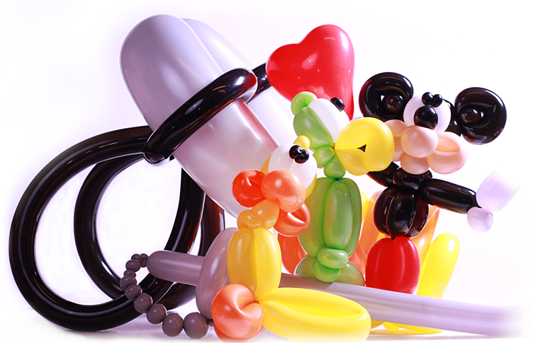 Balloon Art - Balloon (800x499), Png Download