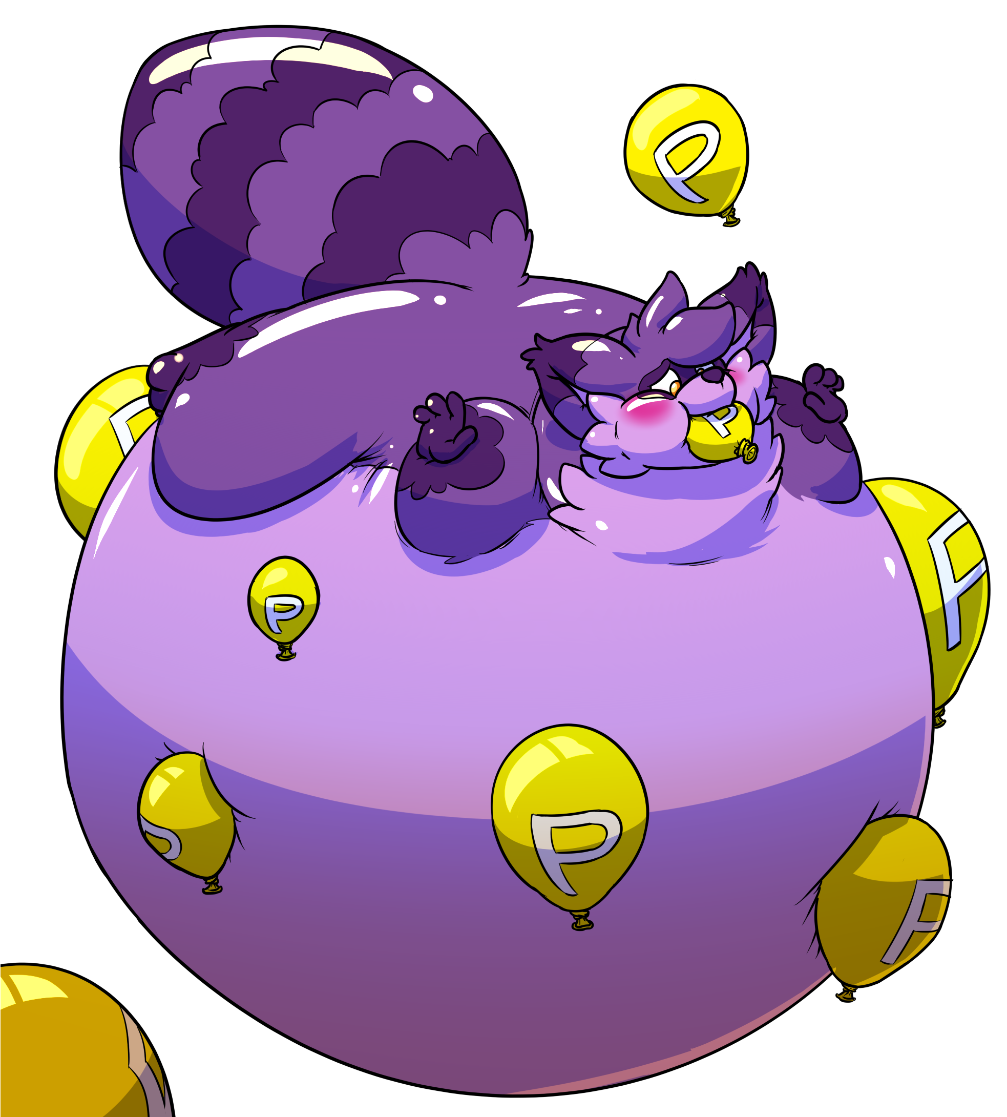 [986] The P Balloon Attack - Super Mario World Balloon (2000x2200), Png Download
