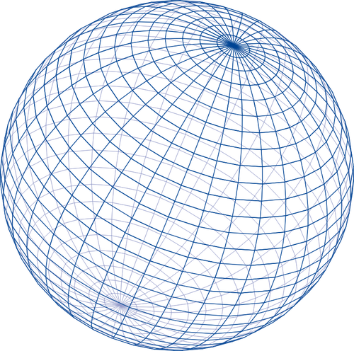 Wire - Sphère Png (500x496), Png Download