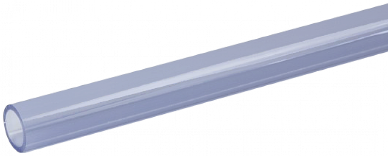 3/4" X 5' Schedule 40 Clear Pvc Pipe (800x800), Png Download