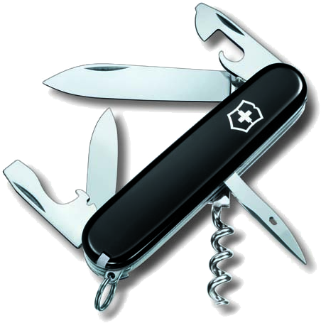 Victorinox Spartan Swiss Army Knife In Translucent-red - Red Swiss Army Knife (500x500), Png Download