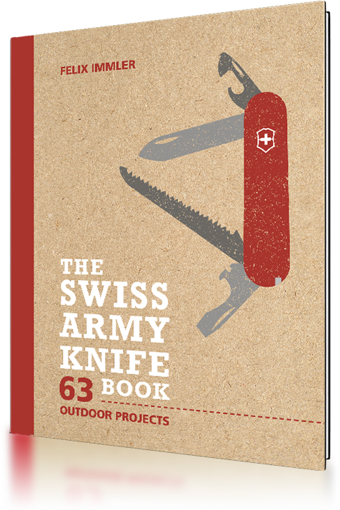 The Swiss Army Knife Book - Swiss Army Knife Book 63 Outdoor Projects (800x800), Png Download