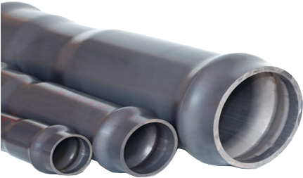 Upvc Pressure Pipes - Pipe (450x345), Png Download