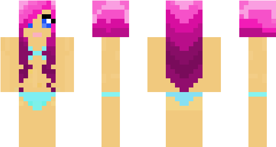 Minecraft Skin Teletubby - Minecraft (600x348), Png Download