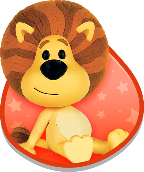 Teletubbies Sun Png - Ra Ra The Noisy Little Lion Characters (480x576), Png Download