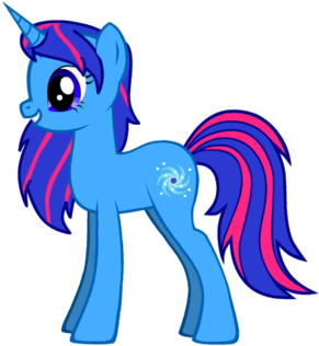 Fanmade Moon Flower Unicorn Oc - My Little Pony: Friendship Is Magic (612x479), Png Download
