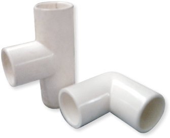 Pvc Pipe & Fittings - Polyvinyl Chloride (500x500), Png Download