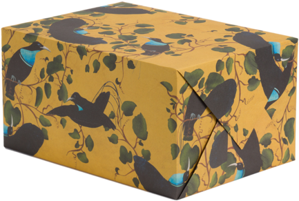 Rifle Bird Gift Wrap - Gift Wrapping (560x600), Png Download