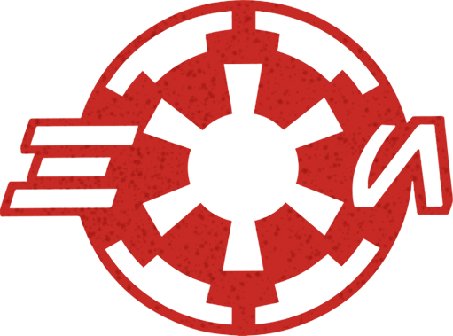 Holonet News Logo - Star Wars Imperial Stencil (511x379), Png Download