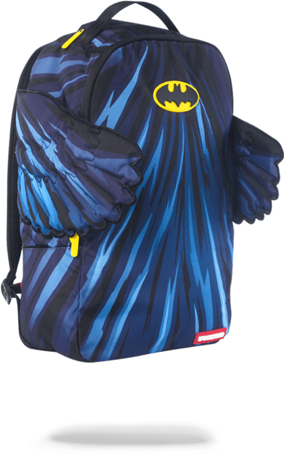 Batman Cape Wings - Sprayground Batman Bag (802x1023), Png Download