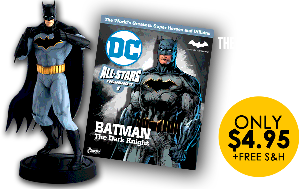 Batman Offer - Eaglemoss Dc All Stars (612x378), Png Download