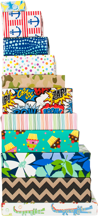 Shop By Category - Superhero Gift Wrap - 24" X 100' - Gift Wrapping Paper (700x700), Png Download