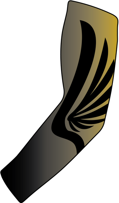 Copy Of Yellow Gold And Royal Blue Wings - Illustration (404x659), Png Download