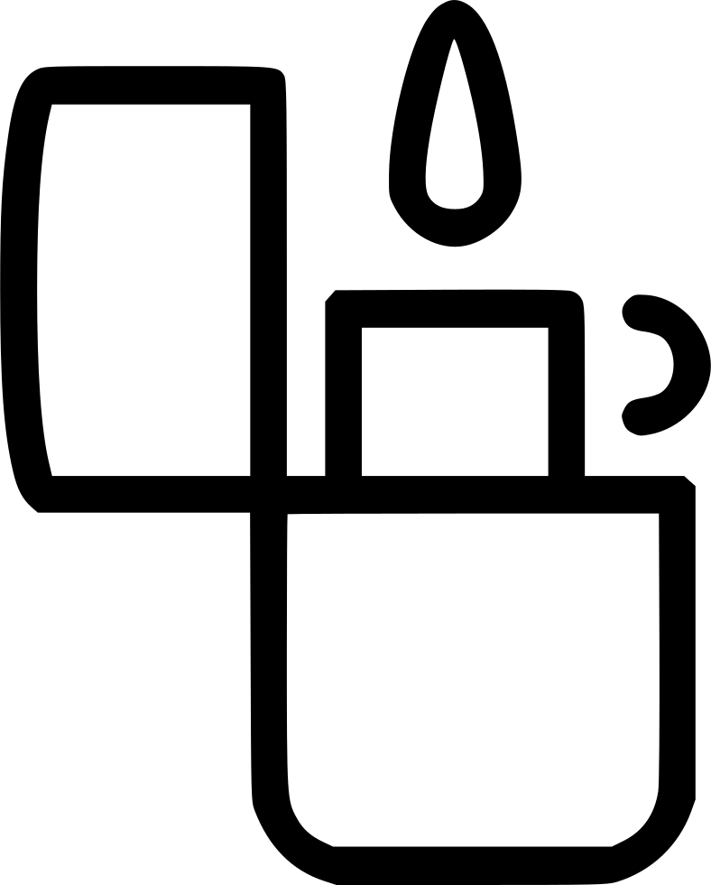 Lighter Fire Zippo Comments (788x980), Png Download
