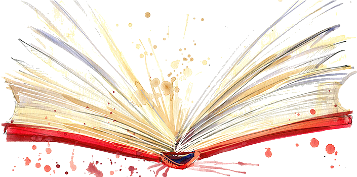 ¡este Es El Primer Año Que Empiezo Con El Blog Y Estoy - Open Book Water Color (712x350), Png Download