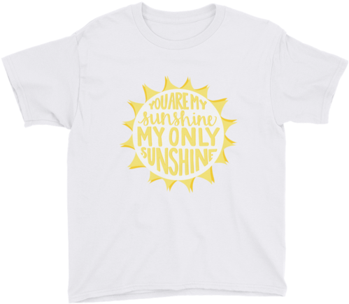 You Are My Sunshine T-shirt - T-shirt (530x530), Png Download