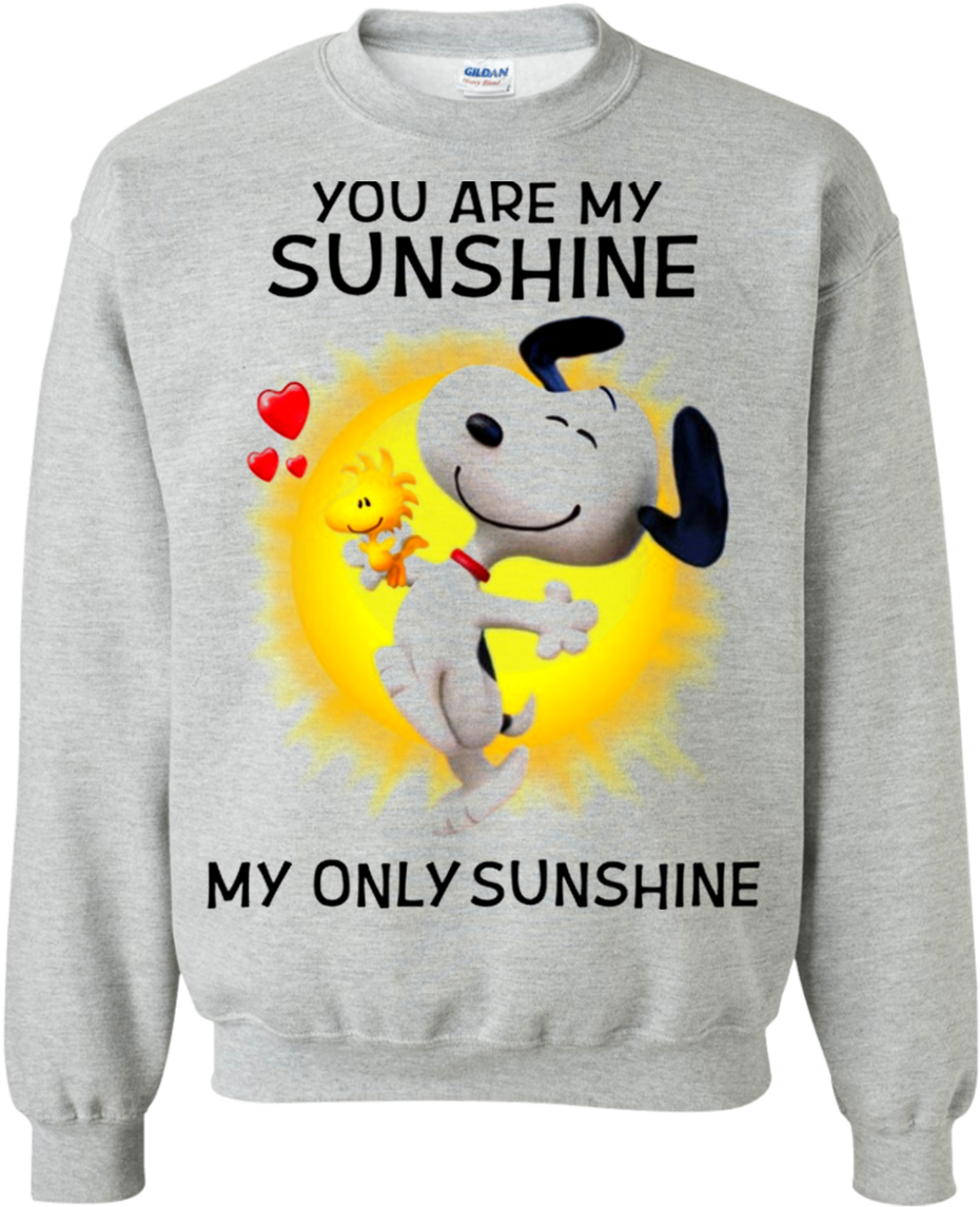 Snoopy Woodstock You Are My Sunshine My Only Sunshine (1155x1155), Png Download