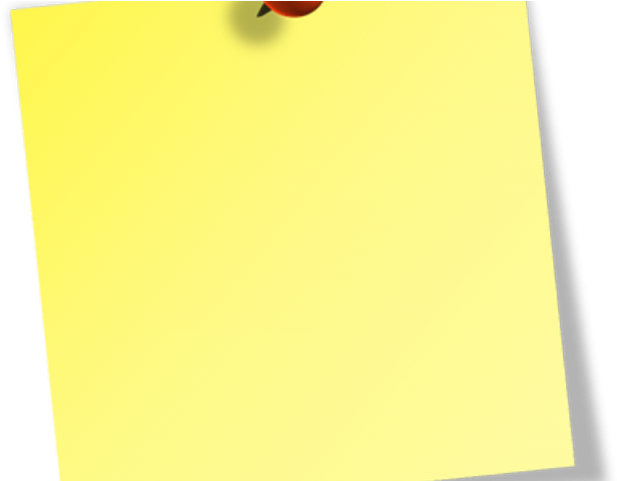 Post-it Png - Paper (640x480), Png Download