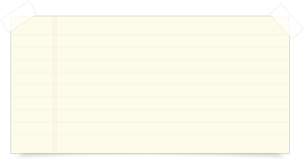 Post It Blanco Png (600x313), Png Download