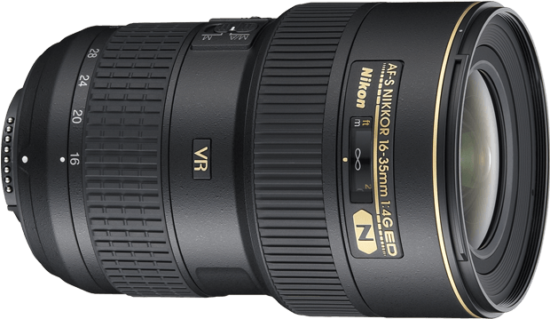 Existen Diversas Variantes En Lentes Nikkor Para Cámaras - Nikkor Zoom Lens For Nikon F - 16mm-35mm - F/4.0 (645x403), Png Download