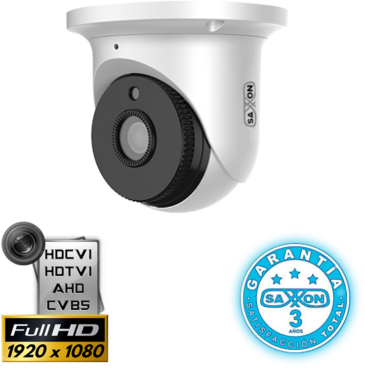 Saxxon Tech Df2820tm- Camara Domo Hdcvi 1080p/ Ahd/ - Full Hd (796x797), Png Download