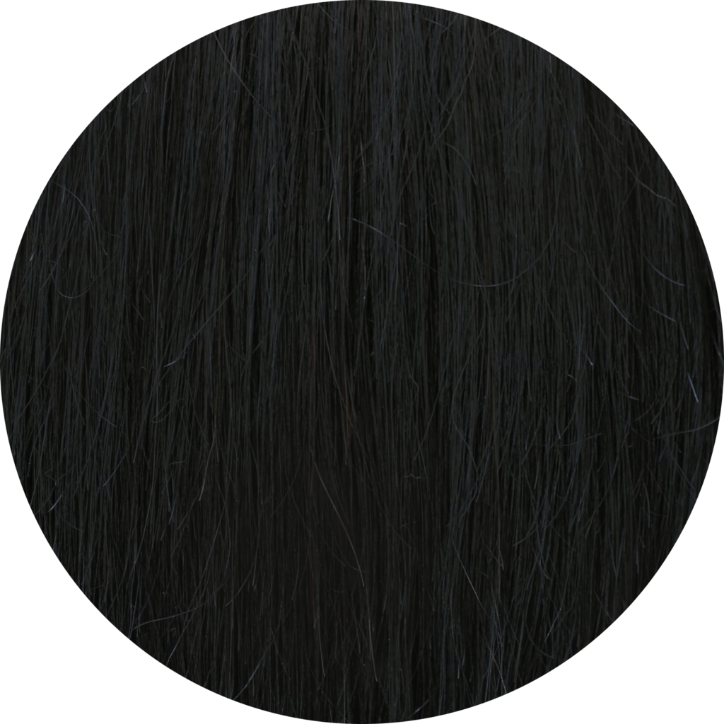 Black Clip In Bangs - Circle (1024x1024), Png Download