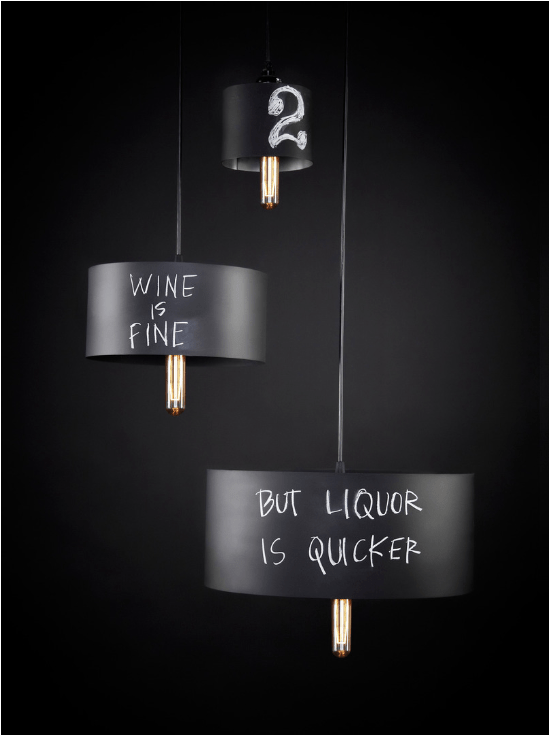 John Beck Steel Chalkboard Pendant - John Beck Steel Chalkboard Pendant - 15 Inch (1536x734), Png Download