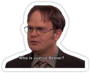 Dwight Schrute Png - Dwight Schrute Face Transparent Background (375x360), Png Download