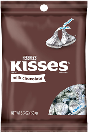Hershey's Kisses Milk Chocolate - Hershey Kisses (500x500), Png Download