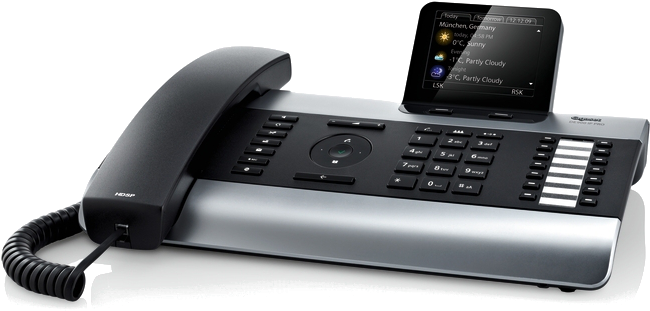 Gigaset De900 Ip Pro Desk Phone (650x337), Png Download