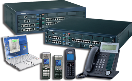 Voip Business Phone System - Panasonic Ip Pbx System (442x272), Png Download