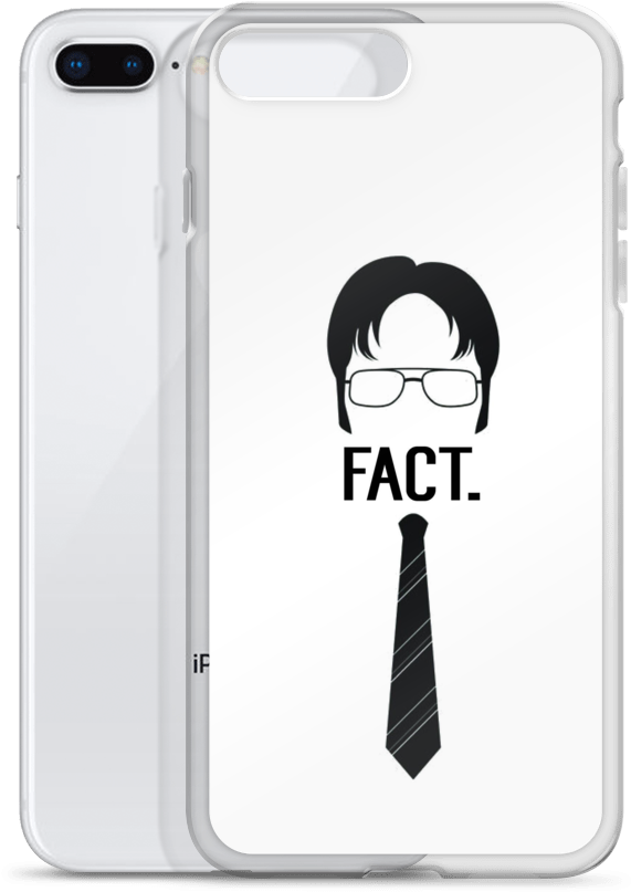 Dwight Schrute Iphone Case - Iphone (1000x1000), Png Download