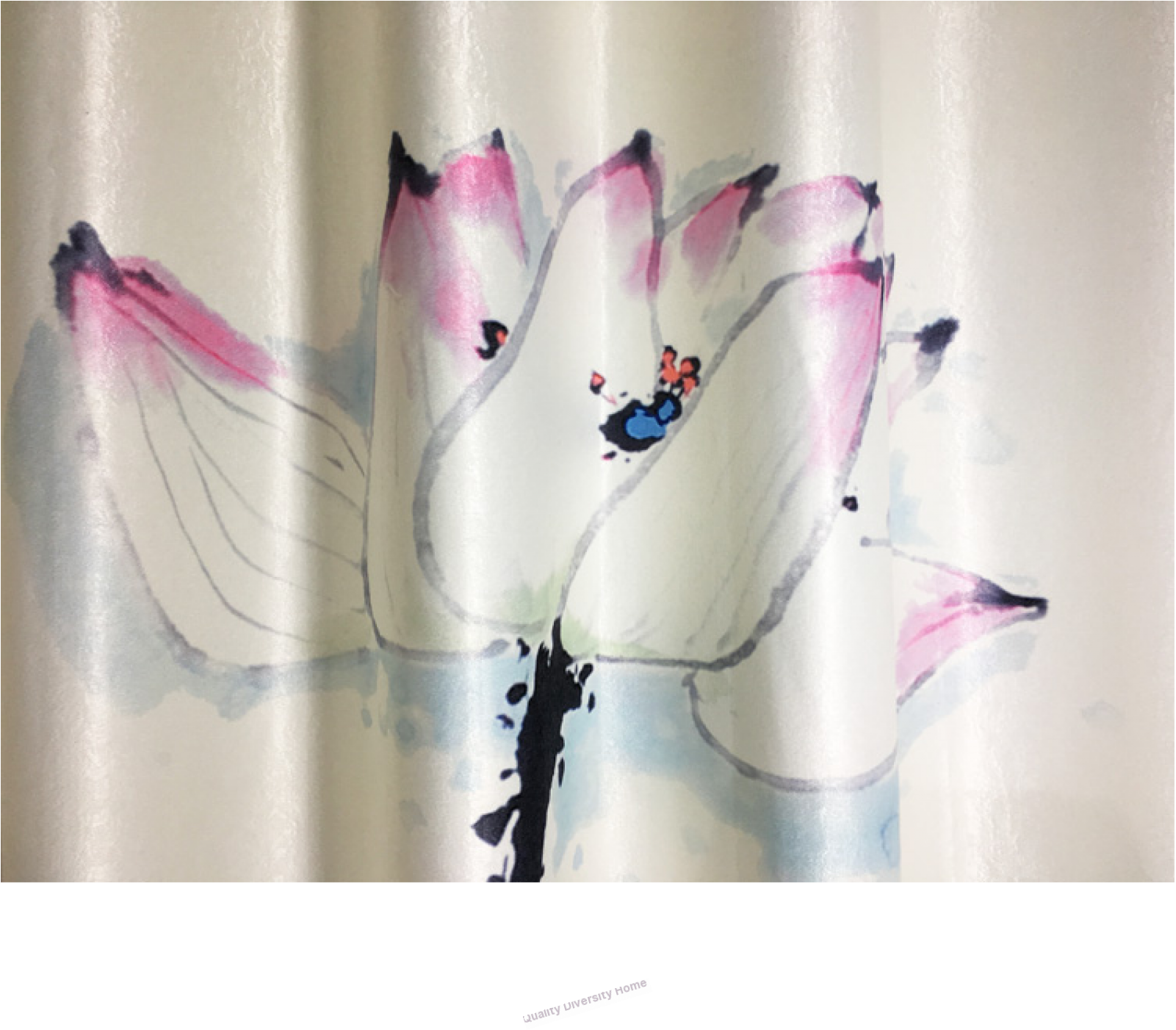 Butterfly Curtains Drapes Panels Darkening Blackout - Floral Design (1600x1600), Png Download