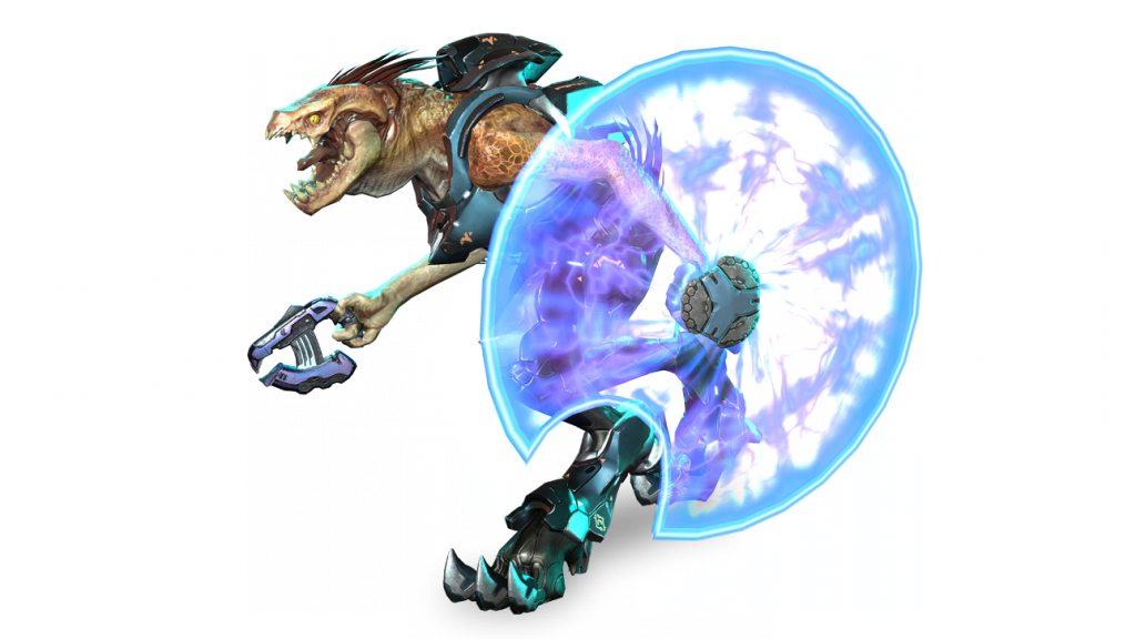 Halo 4 - Jackals - Halo Legends (1024x576), Png Download