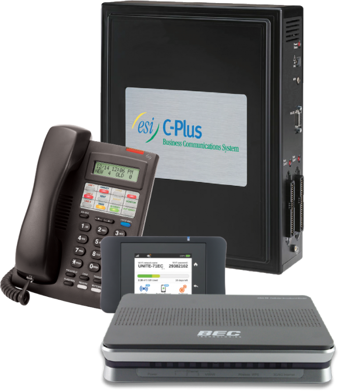 Office Phone Solutions - Esi Communications 24 Key Dfp (667x770), Png Download